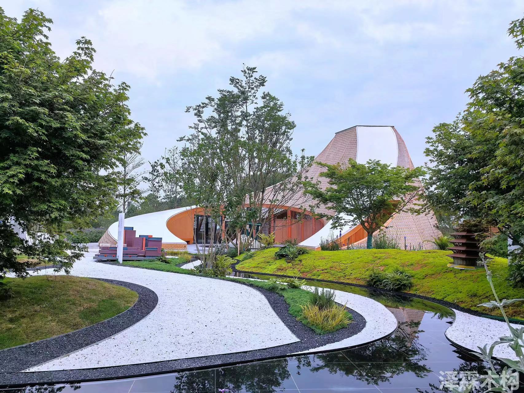 2024年成都世界园艺博览会企业展馆竣工开园